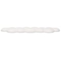 Miniatyrbillede 6 af 7: Cloud Keyboard Wrist Rest Glat PU Læder Keyboard Palm Rest Skid Resistent Ergonomisk Håndledsstøtte til Gaming Typing Hvid