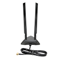 Miniatyrbillede 7 af 7: WIFI-antenne med magnetisk stativbase 2,4 GHz 5,8 GHz dobbeltbånds rundstrålende 6dBi-antenne signalforstærkningsantenne