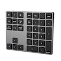 Pikkukuva 3 / 7: Musta 34 näppäimen mini-numeronäppäimistö langaton Bluetooth-numeronäppäimistö Apple PC:lle