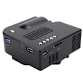 Miniatyrbillede 7 af 7: Bærbar hjemmebiograf LED Mini kablet projektor HD 1080P VGA USB HDMI   Sort