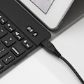 Pikkukuva 6 / 7: Kannettava Bluetooth-näppäimistö nahkakotelo suojakotelo iPad Pro9.7 iPad Air2 musta