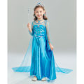 Miniatyrbillede 7 af 8: Prinsessekostume Kjole, Prinsesse Udklædning til Piger, Deluxe Fancy Kostume med Tilbehør, Perfekt til Julefødselsdagsfest Bil 110CM