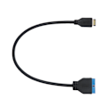Pikkukuva 3 / 7: USB3.1 Type-E - IDC20P -sovitinkaapeli ASUS/Micro-Star/Gigabyte emolevyille