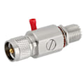 Miniatyrbilde 7 av 7: Lynbeskytter UHF Koaksial Lynbeskytter for CB Radio HAM Radio Utstyr 2 Veis Basestasjoner