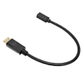 Pikkukuva 2 / 7: DP-uros naar Mini DP-naaras -kaapeli 8K 60Hz 4K 144Hz 32,4 Gbps 30 cm pituinen Displayport-kaapeli 1.4 tietokoneelle