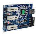 Miniatyrbillede 2 af 7: PCIE-udvidelseskit Express-adapterkort-switch-riserkort 1X til 3X med USB-kabel