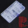 Miniatyrbilde 4 av 7: 210 stk skruesett plastskruer og muttere med oppbevaringsboks for DIY Raspberry Pi 2/3