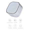 Pikkukuva 5 / 7: Mini kannettava langaton tietokoneen sub-woofer Bluetooth-kaiutin tukee TF-korttia (hopea)