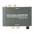Miniatyrbilde 3 av 7: Audiokonverter Digital til Analog Adapter 192KHz Dekoder Aluminiumlegering Shell T‑609D 100‑240VAU Plugg