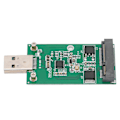 Miniatyrbilde 5 av 7: Riser-kort PCBA-konverteradapter MSATA SSD til USB 3.0-grensesnitt Datamaskinmaskinvare
