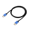 Miniatyrbilde 2 av 7: 1920x1080P HDMI-kabel i aluminiumlegering, 4 mm diameter, 0,9 m