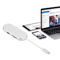 Pikkukuva 7 / 7: 6-in-1 Type-C - HDMI+USB3.0*2+PD lataus+SD+TF Hub-sovitin