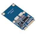Miniatyrbillede 3 af 7: MINI PCI-E til 2-Port USB2.0 5Pin Konverter Extender Kort Laptops Udvidelsesadapter Kort