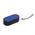 Miniatyrbild 6 av 7: Mini bärbar Bluetooth-högtalare Stereo Subwoofer Musikspelare Canvas Mesh Surface Blå