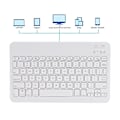 Miniatyrbild 7 av 7: Bluetooth-tangentbordsfodral med intelligent sömnfunktion för iPad Pro 11 tum (rosa)