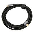 Miniatyrbillede 2 af 7: USB C til USB C 3.1 Gen 2-kabel 100W 5A ved 20V Understøtter 4K ved 60hz Videooutput 10Gbps Dataoverførsel med for E Marker Chip 3meter/9.8ft