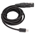 Miniatyrbild 4 av 7: USB C till XLR-honkontakt Lågbrus HIFI Plug and Play USB C Mikrofonkabel för Windows 2 Meter/6.6ft