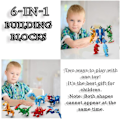 Miniatyrbillede 6 af 7: 6 i 1 Dinosaur Byggesæt, Robot Byggesæt, Dinosaur Mecha Byggelegetøj STEM Lærings Byggesæt, Fødselsdagsgaver til Børn