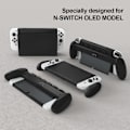 Miniatyrbilde 2 av 6: Spillkonsollgrep for Switch OLED Host Grip Gaming Grip Case Grip Håndgrep Controller Håndtak Grip Case For (Svart)