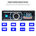 Pikkukuva 7 / 7: Bluetooth-auton stereoradio, MP3-6203-soitin, yksi DIN