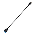 Pikkukuva 2 / 7: USB3.1 Type-E - IDC20P -sovitinkaapeli ASUS/Micro-Star/Gigabyte emolevyille