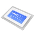 Miniatyrbild 3 av 7: 7 tums digital fotoram 800x480 enkel funktion höger vinkel elektronisk videofotoram vit 100‑240V EU-kontakt