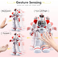 Miniatyrbild 2 av 6: Intelligent programmeringsrobotleksak, pojkleksak fjärrkontrollrobot, sjungande, dansande, talande, geststyrda robotleksaker pojkar flickor barn