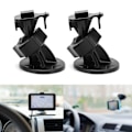 Miniatyrbilde 7 av 7: 2 stk Dashbordkamerafeste Brakett 360 Graders Justerbar Dashbord Sugekopp Auto Opptaker StativEnkel Spenne med Klemmeposisjon