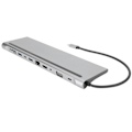 Miniatyrbild 3 av 7: 11 i 1 Hubb Typ-C Expansionsdocka USB3.1 till HDMI Kortläsare Multifunktionell Adapter