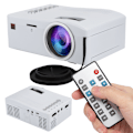 Pikkukuva 3 / 7: UC18 Mini LED -projektori AV/HDMI/USB/TF-tulolla ja 3,5 mm:n kuulokelähdöllä