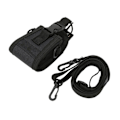 Miniatyrbillede 1 af 7: MSC‑20A 2-vejs radioholder taske Walkie Talkie opbevaringspose taske med skulderrem til Kenwood til Motorola til HYTMSC-20A