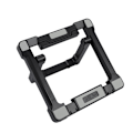Miniatyrbillede 2 af 7: Bærbar notesbogsbeslag Foldbar bærbar computerstand Liftable Tablet Holder (Sort)