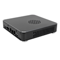 Miniatyrbillede 4 af 7: Stationær computerkabinet God varmeafledning Ekstraordinær kompakt sort Mini HTPC-kabinet til hjemmevideokomputer