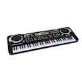 Miniatyrbilde 1 av 6: Barnekeyboard Piano 61 Tangenter Elektronisk Multifunksjonell Musikk Pedagogisk Leker med Mikrofon for Gutter Jenter