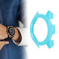 Miniatyrbillede 5 af 7: 2 stk. PC Fashionable Watch Protect Case Cover Scale Protective Shell til GALAXY WATCH Smartwatch S4/S3Blå