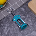Miniatyrbillede 5 af 5: Vinkorketrækker, Premium vinåbner i zinklegering med multifunktionel flaskeåbner