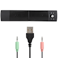 Miniatyrbilde 4 av 7: SADA V-117 Kablet datamaskinlyd 3W Hjemmeskrivebord Liten høyttaler Notebook Subwoofer for Surround Sound