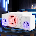 Miniatyrbillede 5 af 7: SADA D-208 Desktop Computer Soundbox Multimedia Hjemmehøjttaler Hvid