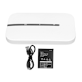 Miniatyrbillede 1 af 7: 4G WiFi-router 150 Mbps standard SIM-kortslot 10 enheder understøttet 2100 mAh USB WiFi-modem til kontorrejser hjem