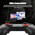 Miniatyrbillede 2 af 7: SHINECON Bluetooth Gamepad Trådløs Gaming Controller Joystick til iOS Android Telefon PC