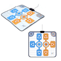 Miniatyrbilde 6 av 7: Dobbel person sklisikker dansematte for Nintendo Wii-konsollspill