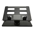 Miniatyrbillede 4 af 7: Bærbar computer stand med 360° roterende base justerbar multifunktion ergonomisk bærbar computer riser sammenklappelig løftende bærbar computer stand