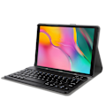 Miniatyrbillede 3 af 7: Tablet BT tastaturcover med tegneserie mønster (til iPad9.7 tommer generelt tastatur baggrundsbelyst)