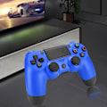 Miniatyrbillede 6 af 7: Kablet Gamepad Høj følsomhed Ergonomisk Game Controller Joystick til PS4 KonsolBlå