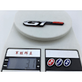 Miniatyrbild 7 av 7: 1 st GT Silver Black Red Metal Emblem för Peugeot 2008 3008 208 308 5008 508 108 RCZ