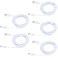 Pikkukuva 4 / 7: 5 kpl 3 m:n USB-datakaapeli WIIU-pelikonsolin latauskaapeli Pelilisävarusteet