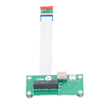 Pikkukuva 5 / 7: M.2 NGFF Key to PCIe X4 -jatkokaapeli 2.5 Gbps Helppo asentaa Plug and Play M.2 Key A E to PCIe X4 -nousukaapeli