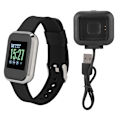 Miniatyrbillede 1 af 7: YH3 1,3 tommer Sports Smart Monitor Watch Pulsmåler Blodtryk Vandtæt Armbånd Sort