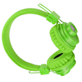 Miniatyrbillede 3 af 7: Bluetooth trådløse hovedtelefoner APP-kontrol TF-kort FM-radioheadset til A2DP VRCP-protokolGrøn