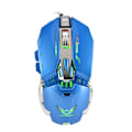 Miniatyrbild 2 av 4: zerodate X800 3200 DPI LED-ljus trådbunden USB programmeringsspelmus möss blå